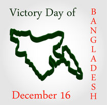 Bangladesh Victory day- December 16  von Shawlin I