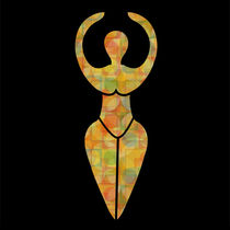 Symbol of the Wiccan goddess  von Shawlin I
