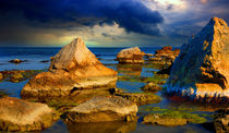 The rocks near the shore by Yuri Hope