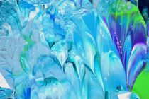 blue ice crystal by lura-art