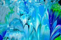 blue ice crystal von lura-art