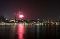 Hafen Feuerwerk by Borg Enders