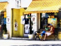 St. George Bermuda - Shopping on a Sunny Afternoon by Susan Savad