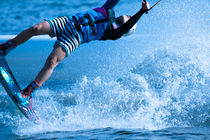 Wakeboarding in blue 10 von Marc Heiligenstein