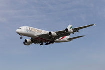 Emirates A380 Airbus von David Pyatt