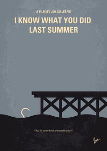 No650 My I Know What You Did Last Summer minimal movie poster by chungkong