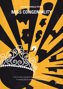 No652 My Miss Congeniality minimal movie poster by chungkong