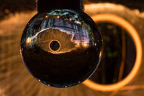 Lightpainting Glaskugel von denicolofotografie