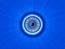Blue Eye von Peter Hebgen