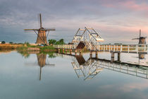 Windmühle Kinderdjik Holland Niederlande von Dennis Stracke