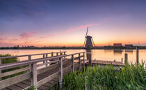 Windmühle Kinderdjik Holland Niederlande von Dennis Stracke