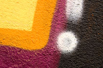 Detail of a graffiti as wallpaper, texture by Christian Zirsky