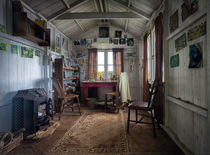 Dylan Thomas writing shed by Leighton Collins