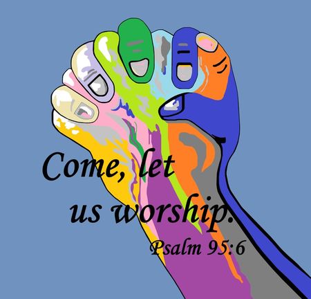 Come-let-us-worship-painting