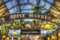 The Apple Market Covent Garden London Art von David Pyatt