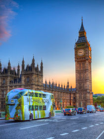 Westminster Bridge Early Evening by David Pyatt