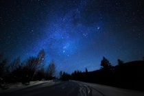 Milky Way in sky full of stars by Maxim Khytra