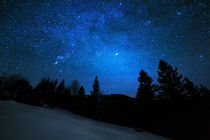 Milky Way in sky full of stars.  von Maxim Khytra