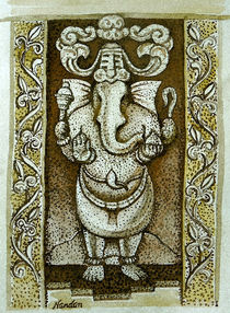 Lord Ganesha by Nandan Nagwekar