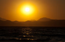 Sonnenuntergang auf Insel Kos von Iryna Mathes