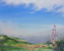 Dingli Cliffs  by Helen Lundquist