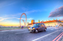 Westminster Bridge And The London Eye von David Pyatt