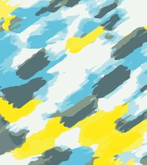 blue grey and yellow painting abstract background von timla