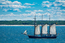 Ein Segelschiff auf der Ostsee von Rico Ködder