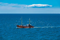Ein Fischerboot auf der Ostsee by Rico Ködder