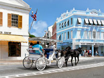 Hamilton Bermuda Carriage Ride by Susan Savad