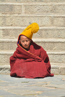 Young Tibetan Monk by Alexandra Lavizzari