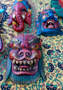 Traditional Nepalese Masks von John Mitchell