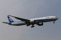 All Nippon Airways Boeing 777 by David Pyatt
