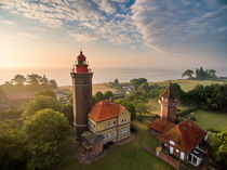 Dahme Leuchtturm Luftaufnahme Ostsee by Dennis Stracke
