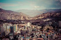 Panorama von La Paz von Doreen Reichmann