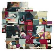 Collage, 70x60 cm von Victor Koch