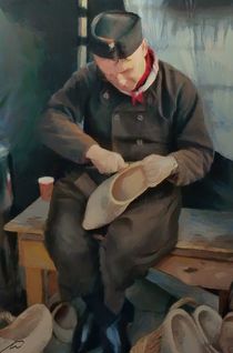  The shoemaker by Wolfgang Pfensig