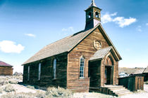 Bodie - Ghost town - Church by Chris Berger