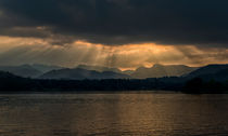 Lake District at sunset by Jarek Blaminsky