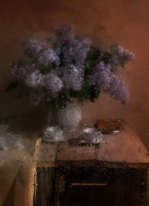Still life with fresh lilacs by Jarek Blaminsky