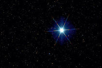 Stern Wega - Alpha Lyrae - Vega star by monarch