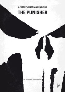 No676 My The Punisher minimal movie poster von chungkong