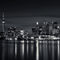 Toronto-skyline-at-night-from-polson-st-no-2-black-and-white-5x7