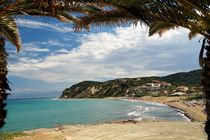 Strand in Agios Stefanos, Korfu by Edith Diewald