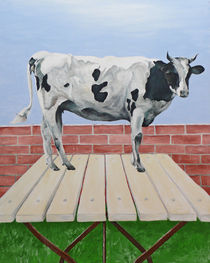 Vegetarische Kuh - Arnold Beck von Fine Art Nielsen