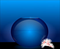 A simple blue bowl von Tim Seward