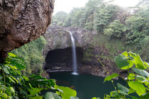 Rainbow Falls, Hilo, Big Island of Hawai'i von geoland