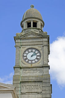 The Guild Hall Clock Tower, Newport von Rod Johnson