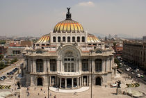 Palacio de Bellas Artes Mexico City by John Mitchell