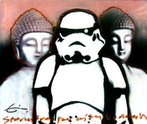 Stormtrooper And Buddha - Espen Eiborg von Fine Art Nielsen